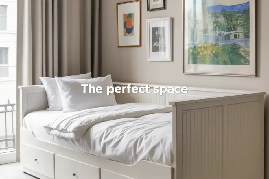 Before & After: How a White Daybed with Storage Transformed My Minimalist Bedroom