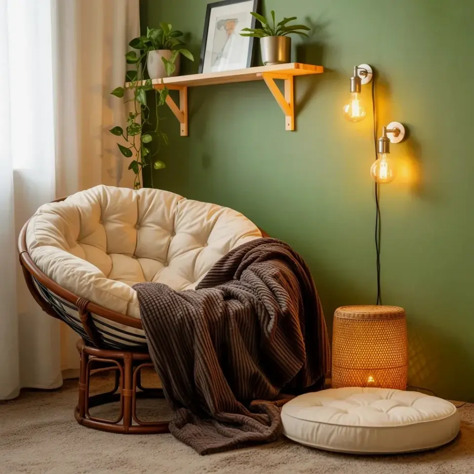 Small Boy's Bedroom Refresh in Green & Wood Tones (9m2 Spring Idea)