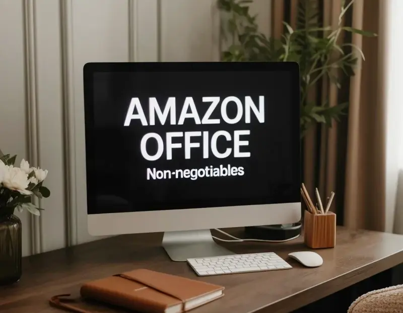 Budget Home Office Setup: My Amazon Office Non-Negotiables for a Productive Workspace