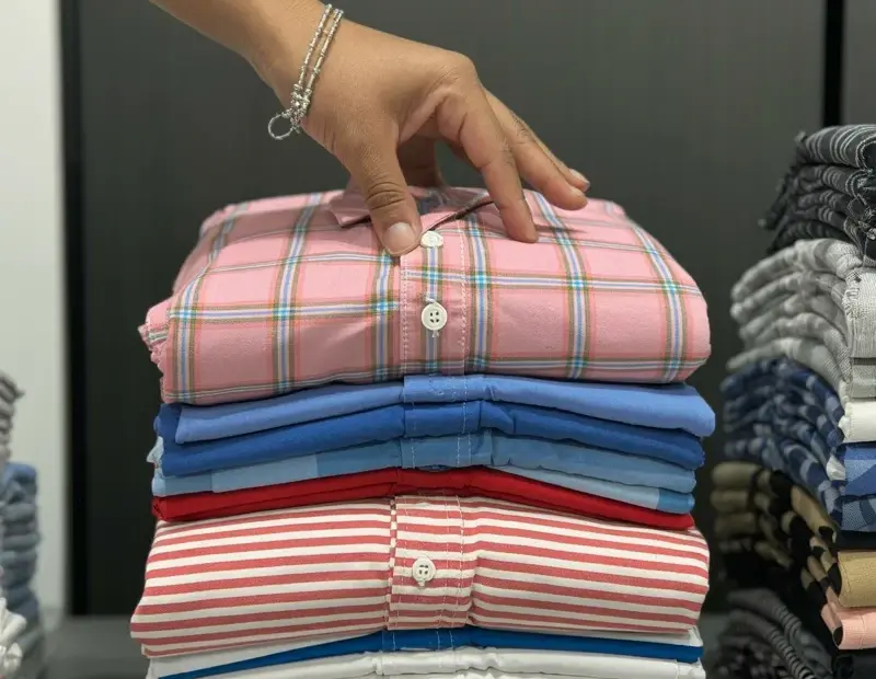 Bedroom Closet Organization Ideas | Affordable Folded Clothes Storage with Color Coordination