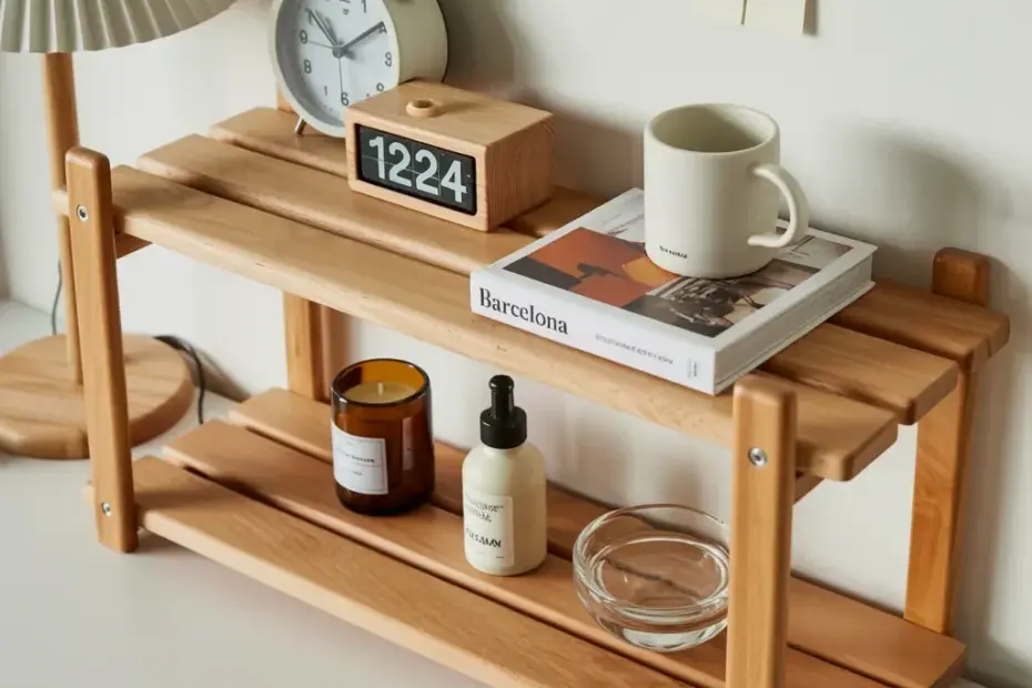 Wooden Shelf Decor Ideas: Before & After Minimalist Makeover
